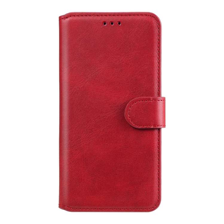 For Huawei Y8p 2020 / Enjoy 10s / P Smart S Classic Calf Texture PU + TPU Horizontal Fli ... (Red)