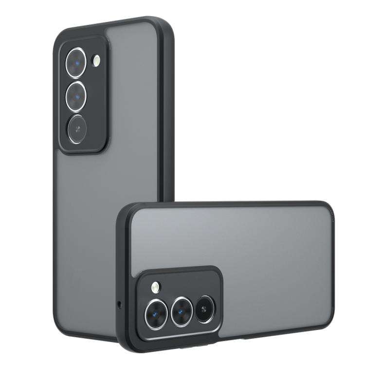 For Redmi 15 5G / 4G EU 171mm Armor Precise Hole PC Hybrid TPU Phone Case(Frosted Black)