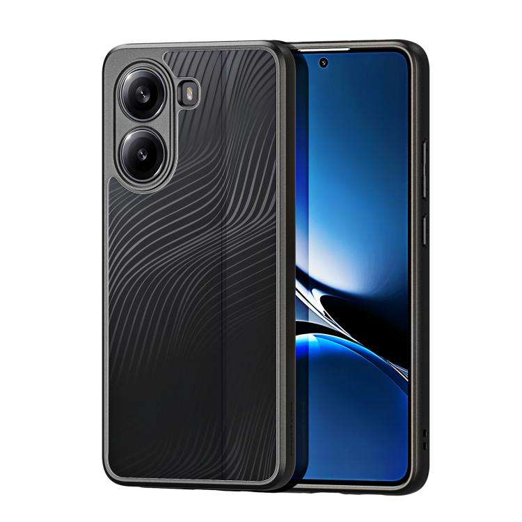 For Redmi Turbo 4 DUX DUCIS Aimo Series TPU + PC Frosted Feel Phone Case(Black)