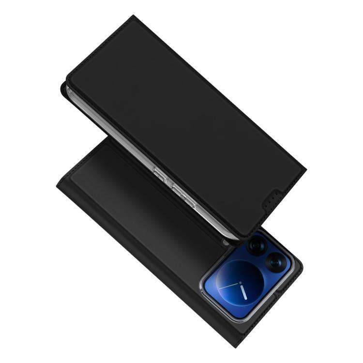 For Xiaomi 17 Pro DUX DUCIS Skin Pro Series Flip Leather Phone Case(Black)