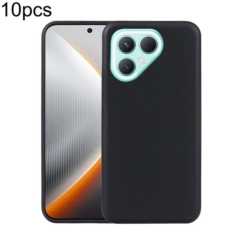 For Tecno Pova 7 Pro 5G 10pcs TPU Phone Case(Black)
