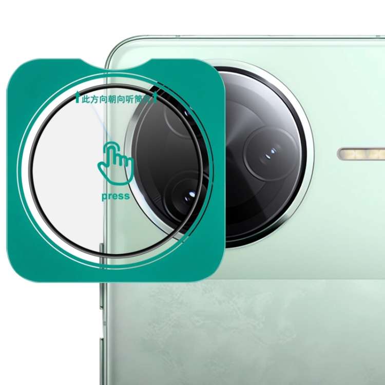 For Redmi K80 Pro imak HD Glass Rear Camera Lens Film, Self-positioning Version