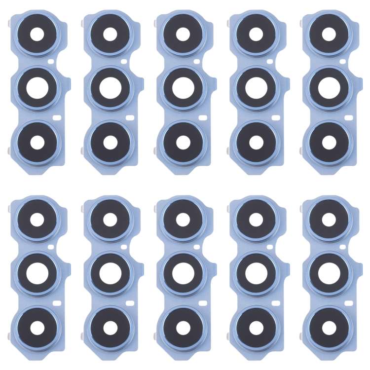 For Samsung Galaxy M54 SM-M546B 10pcs Rear Camera Lens Cover(Blue)