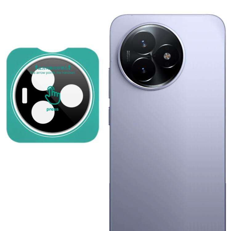For Redmi K80 Ultra imak Black Version HD Glass Rear Camera Lens Film, Self-positioning Version