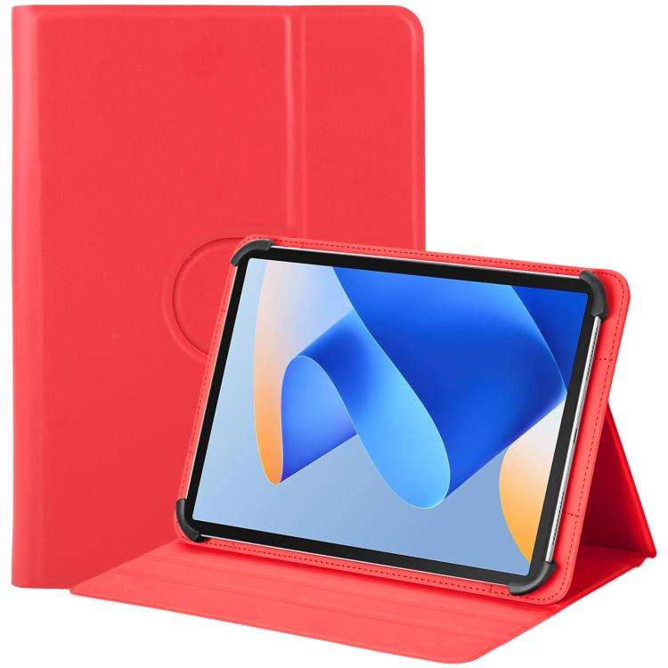 7-8 inch Voltage Hook 360 Rotation Leather Tablet Case(Red)