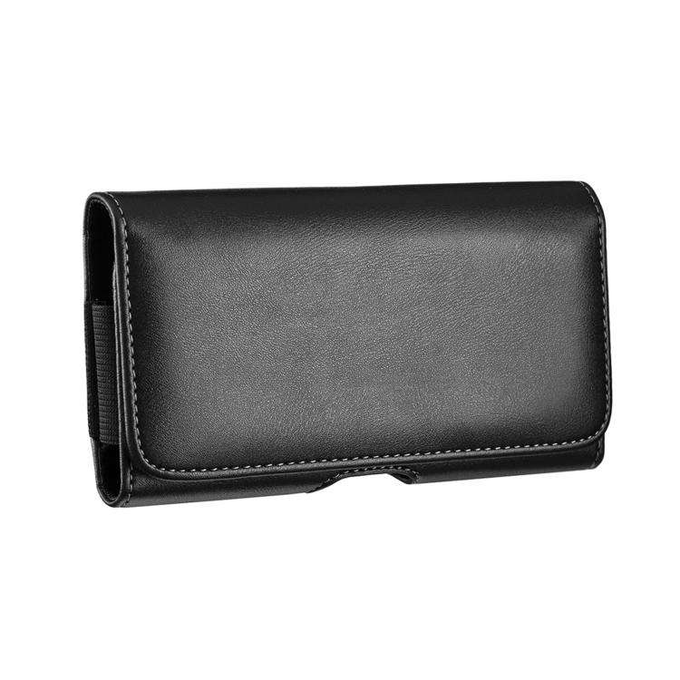 For 5.5 inch Universal Horizontal Outdoor Phone Waist Bag(Black)