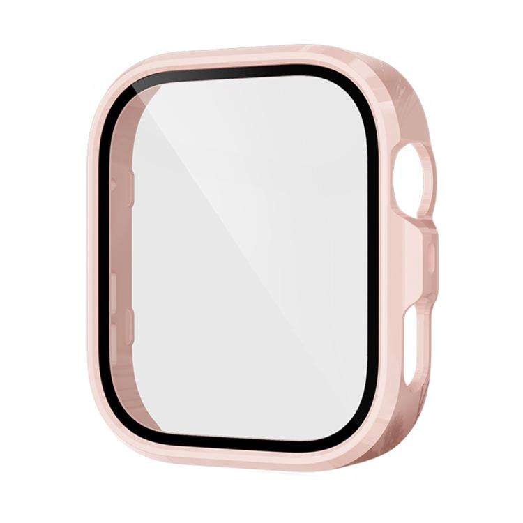For Huawei Watch Fit 4 Pro Tempered Film Integrated PC Watch Protective Case(Pink)