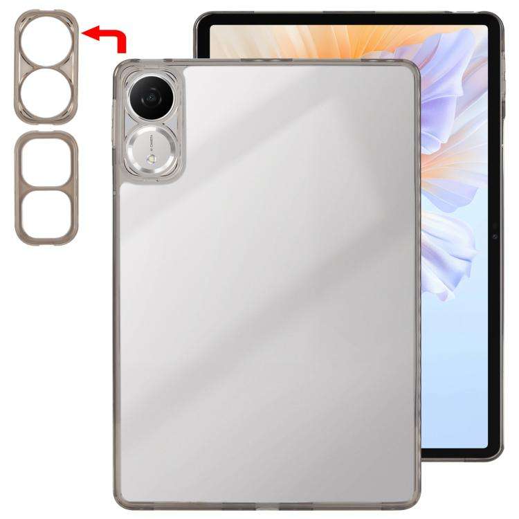 For Honor Pad V9 / GT 11.5 Color TPU Hybrid Clear Acrylic Tablet Case(Black)
