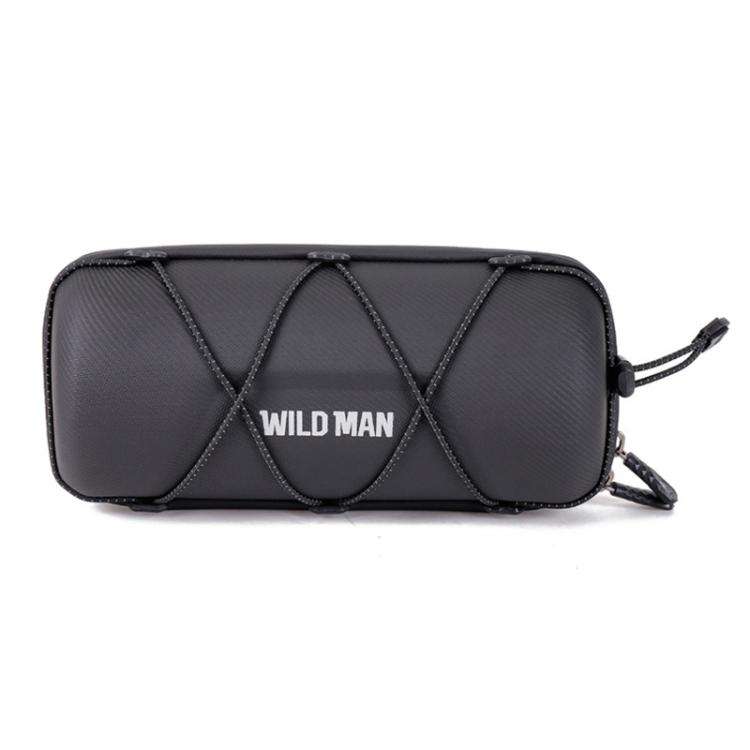 WILD MAN GD7X Mountain Bicycle EVA Hard Shell Handlebar Bag Quick Release Bracket(Black)