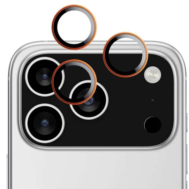 For iPhone 17 Pro / 17 Pro Max JOYROOM Knight Series 9H HD Lens Protective Film(Orange)