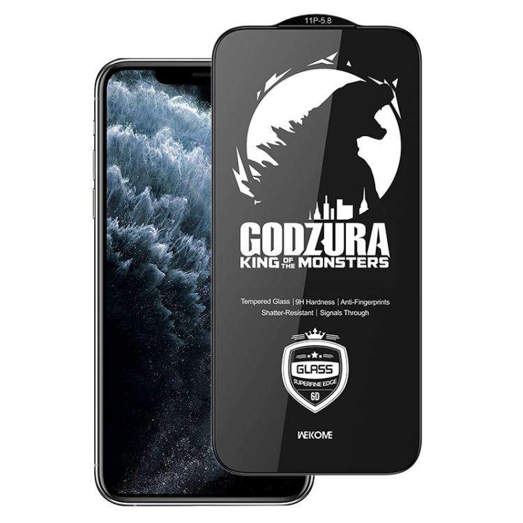 For iPhone 11 Pro WK WTP-122 6D Curved Ultra-Fine Edge HD Full-Screen Tempered G ... (Transparent)