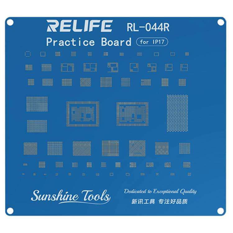 RELIFE RL-044R BGA Chip Connector Socket Welding Test Pract CE Board Compatible with iPhone 17 Ser