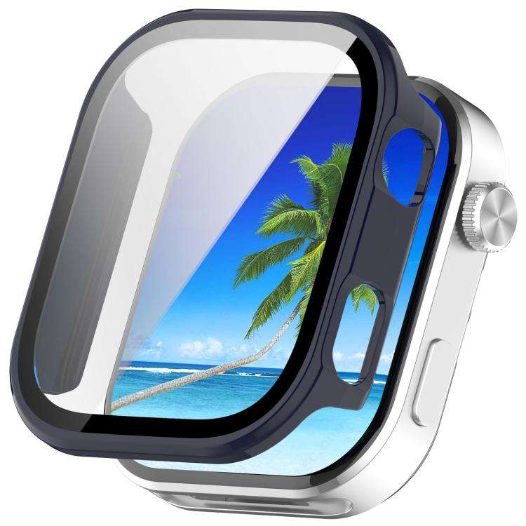 For Redmi Watch 6 xDfind Tempered Film Integrated PC Watch Protective Cover(Dark Blue)