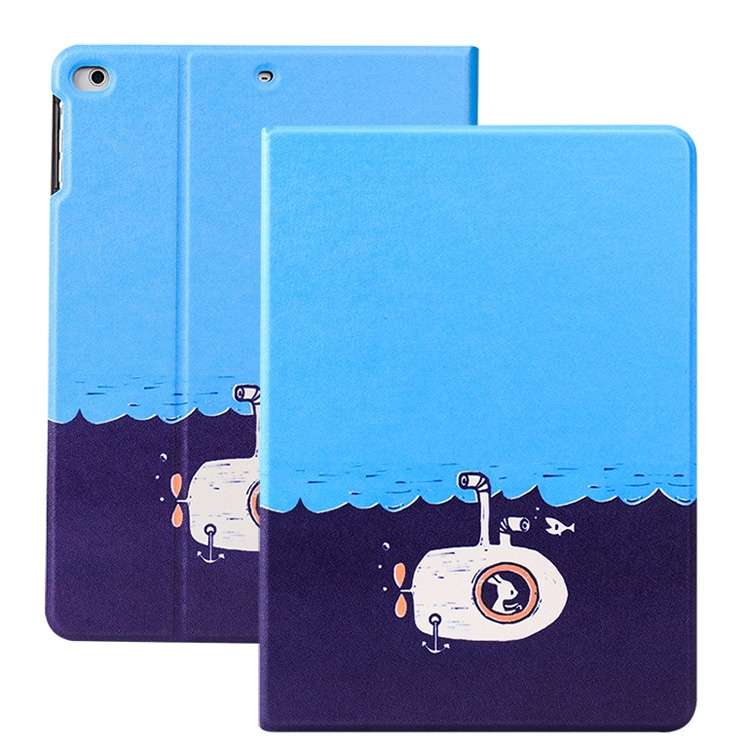Horizontal Flip Leather Case with Holder & Sleep / Wake-up Function For i ... (Undersea Adventure)