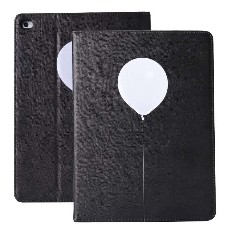 For iPad Pro 11 (2018) Cross Texture Horizontal Flip PU Leather Case with Holder & S ... (Balloon)
