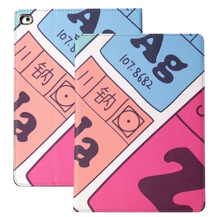 Horizontal Flip Leather Case with Holder & Sleep / Wake-up Function For iPad ... (Periodic Table)