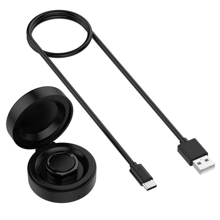 For OURA Ring Gen3 Ring Smart Ring Charging Box Cradle Dock, Model:Size 7(Black)