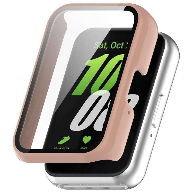 For Huawei Band 11 Pro / 11 xDfind Tempered Film Integrated PC Watch Protective Case(Pink)