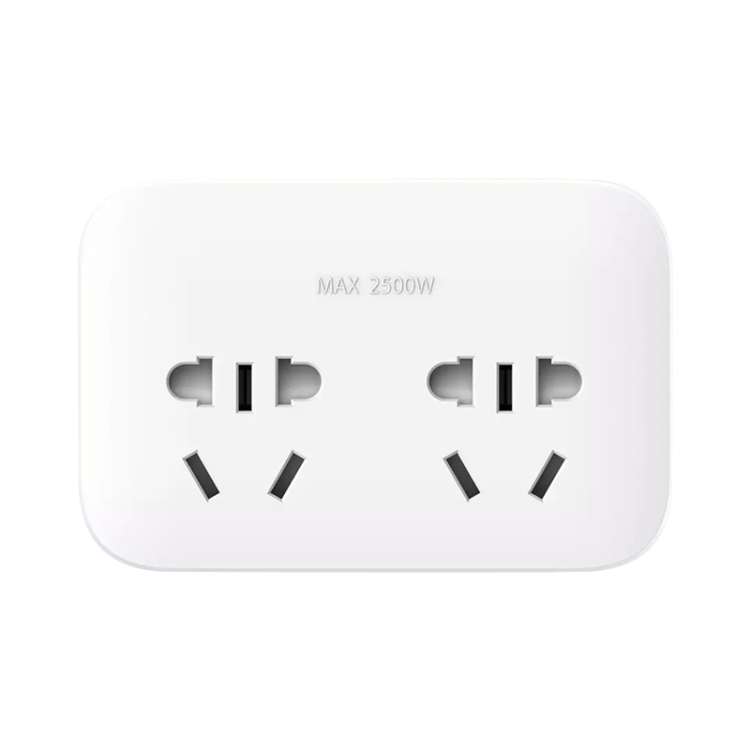 Original Xiaomi Mijia Power Socket Strip 2 Sockets Plug Extension Patch Board with 2 Control Switc