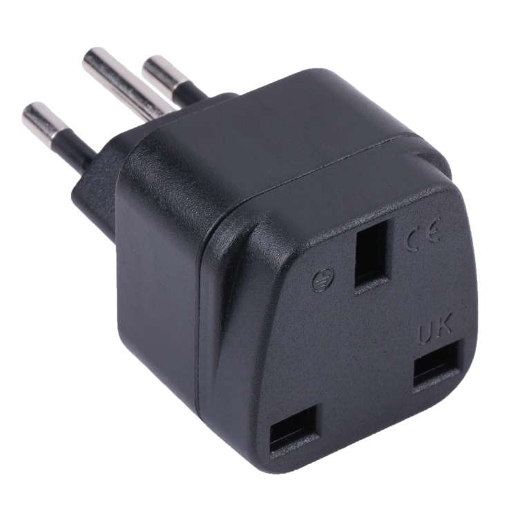 Portable UK to Switzerland Plug Socket Power Adapter