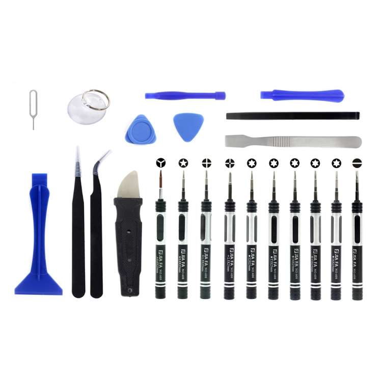 JF-8138 22 in 1 Multi-model Available Metal + Plastic Disassemble Repair Tool Kit