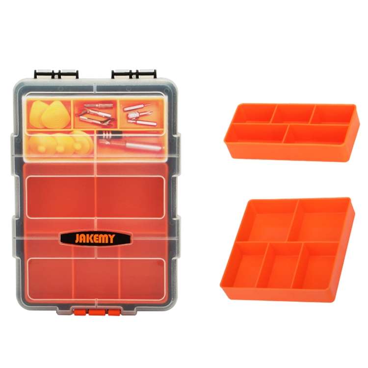 JAKEMY JM-Z20 Screwdriver Hardware Repair Tools Multi-purpose Components Double Deck Storage Box