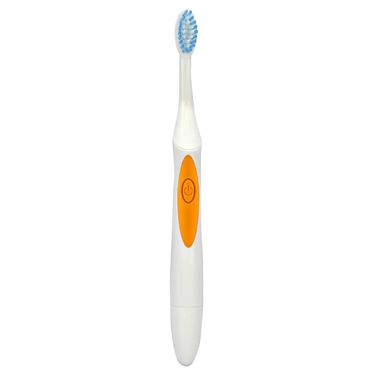 QYG Q2 IPX7 Waterproof Battery Powered Electric Sonic Toothbrush(Orange)