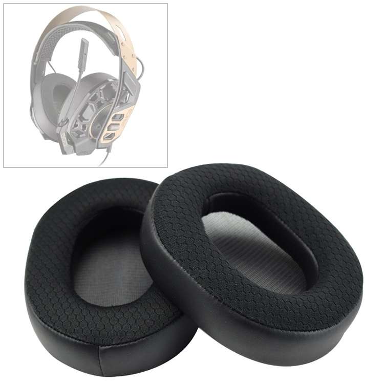 2 PCS For NACON RIG 500 PRO Headphone Cushion Sponge Cover Earmuffs Replacement Earpads