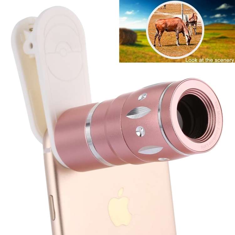 Universal 10X Macro Lens with Easy-pull Lovely Rabbit Clip