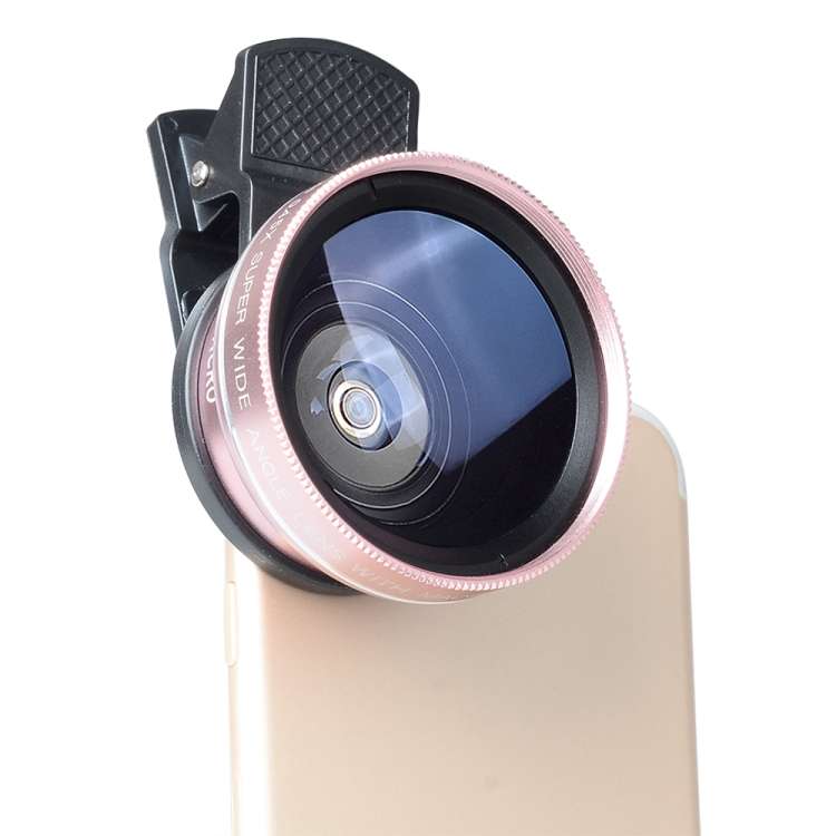 APEXEL APL-0.45WM 2 in 1 Universal 12.5X Macro Lens + 0.45X Wide-angle Lens Kit
