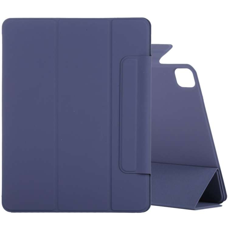 For iPad Pro 11 2022 / 2021 / 2020 / 2018 / Air 2020 10.9 Horizontal Flip Ultra-th ... (Dark Blue)
