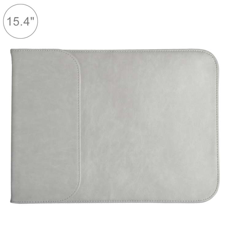 15.4 inch PU + Nylon Laptop Bag Case Sleeve Notebook Carry Bag