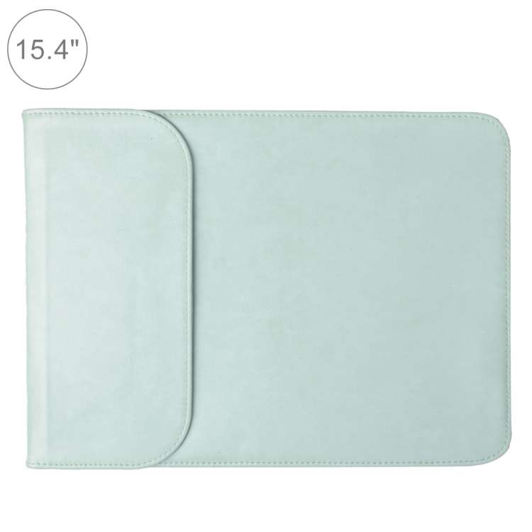 15.4 inch PU + Nylon Laptop Bag Case Sleeve Notebook Carry Bag