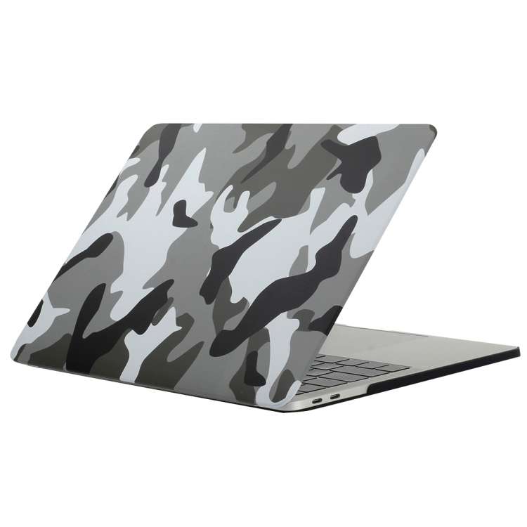 For 2016 New Macbook Pro 13.3 inch A1706 & A1708 Grey Camouflage Pattern Laptop Water Decals PC Pr
