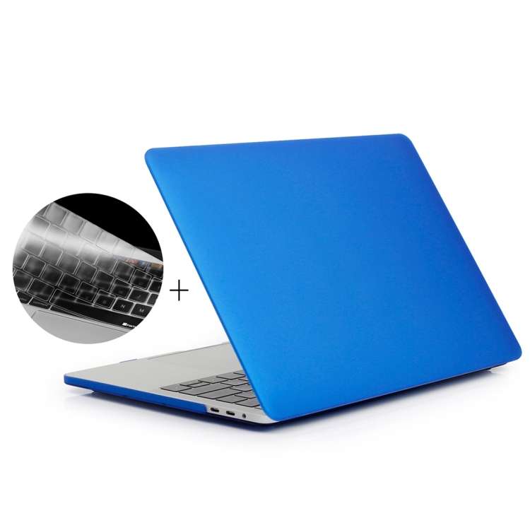 ENKAY Hat-Prince 2 in 1 Frosted Hard Shell Plastic Protective Case + US Version Ul ... (Dark Blue)