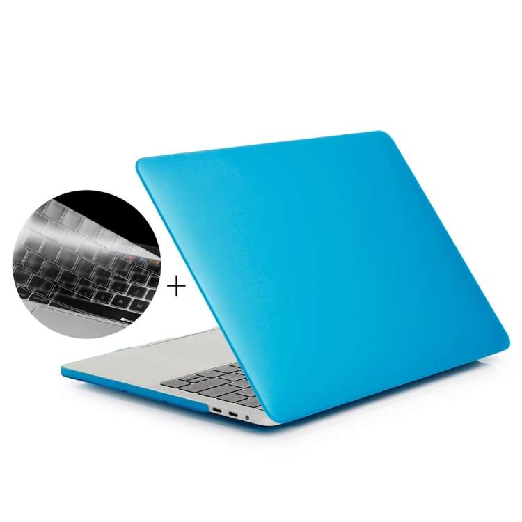ENKAY Hat-Prince 2 in 1 Frosted Hard Shell Plastic Protective Case + US Version Ultra-t ... (Blue)