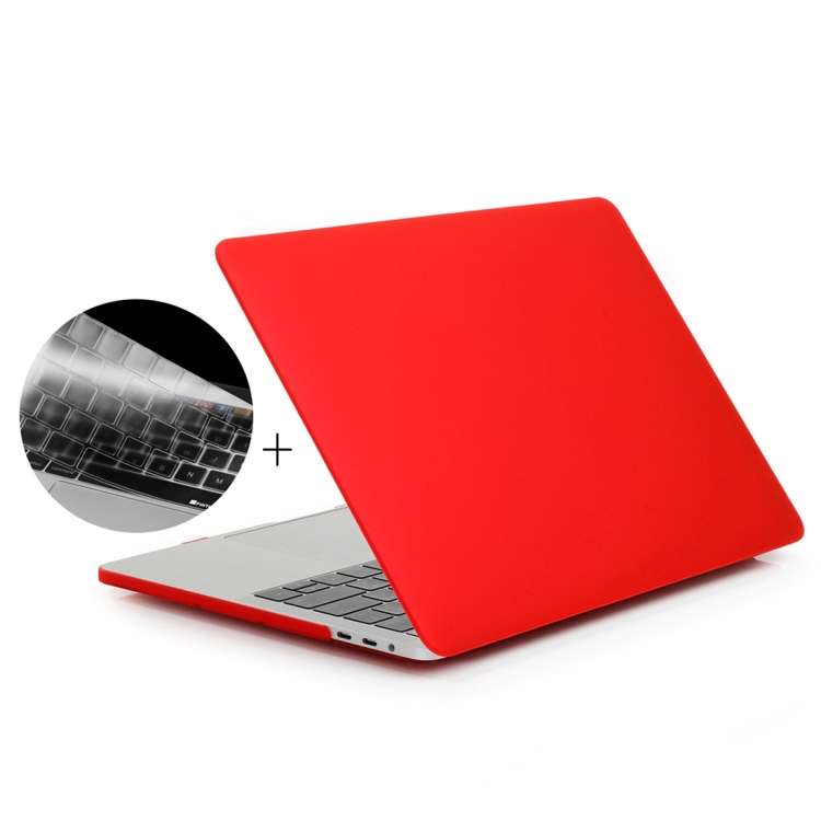 ENKAY Hat-Prince 2 in 1 Frosted Hard Shell Plastic Protective Case + US Version Ultra-th ... (Red)