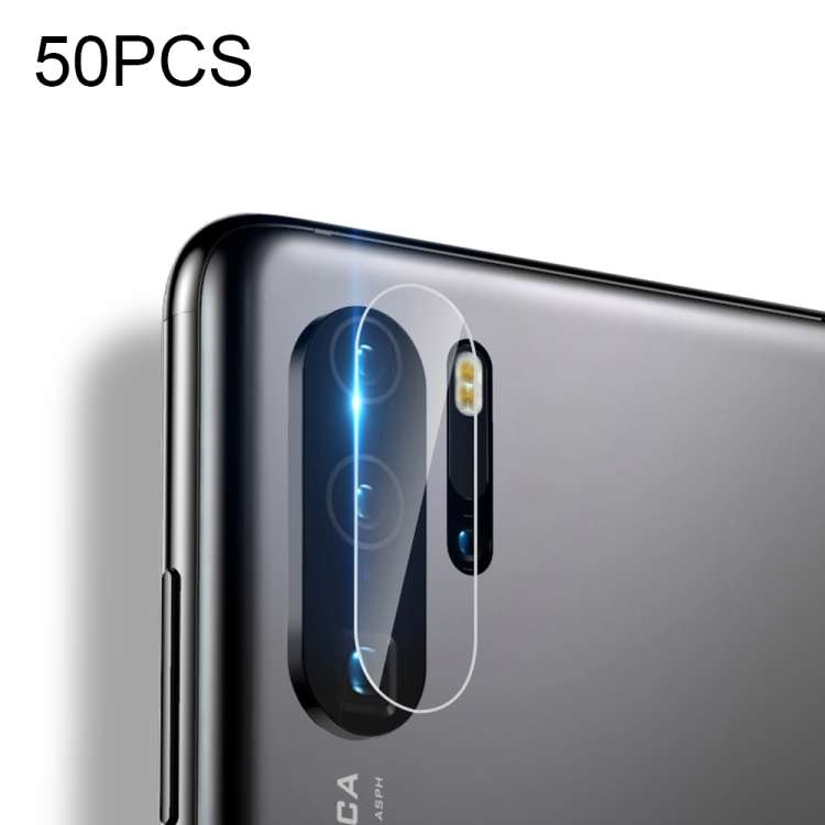 50 PCS Soft Fiber Back Camera Lens Film for Huawei P30 Pro