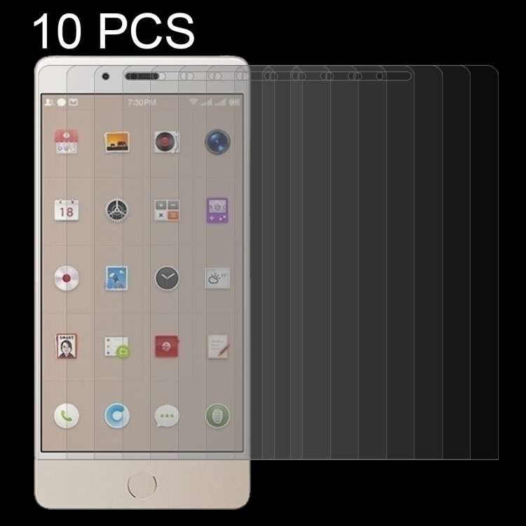 10 PCS Smartisan Nut Pro 0.26mm 9H Surface Hardness 2.5D Curved Edge Tempered Glass Front Screen P