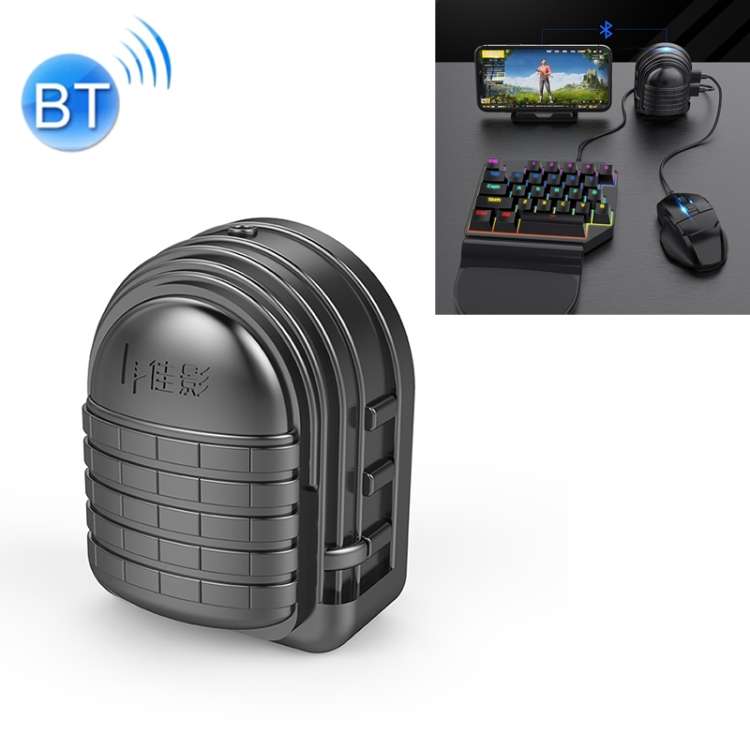 GAMWING MIX3 Bluetooth 4.0 Keyboard Mouse Converter Eating Chicken Game Auxiliary Tool(Black)