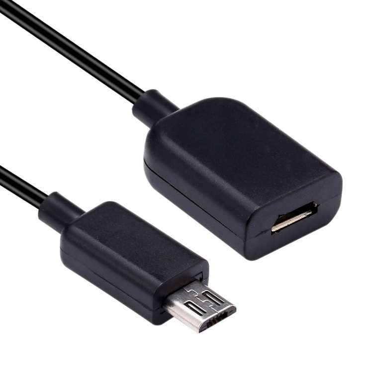 1m Micro USB Male to Female Extension Cable