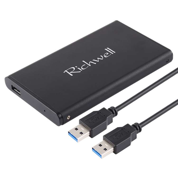 Richwell SATA R2-SATA-250GB 250GB 2.5 inch USB3.0 Super Speed Interface Mobile Hard Di ... (Black)