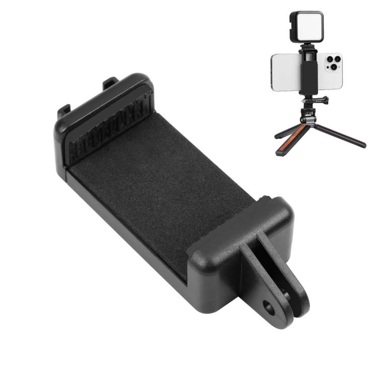 PULUZ Selfie Sticks Tripod Mount Adapter Phone Clamp for iPhone, Samsung, HTC, Sony, LG and other