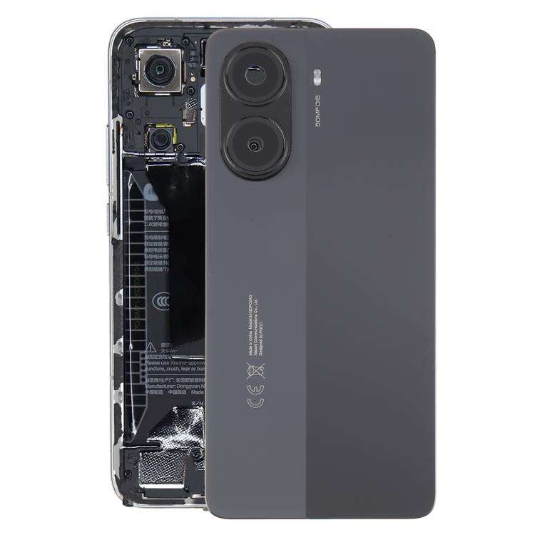 For Xiaomi Poco X7 Pro Original Back Cover(Black)
