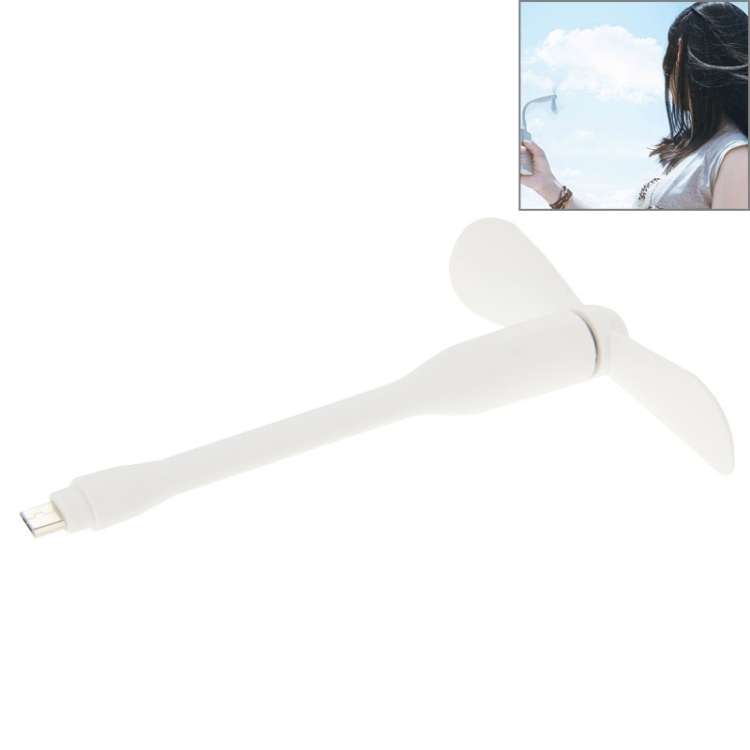 3.5 inch Flexible Micro USB 2.0 Powered 2-Blade Fan
