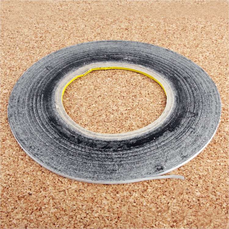 10mm Double Sided Adhesive Sticker Tape for iPhone / Samsung / HTC Mobile Phone Touch ... (Black)