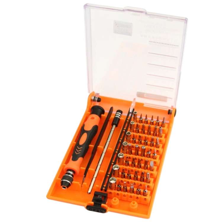 JAKEMY JM-8128 Magnetic Interchangeable 45 in 1 Multipurpose Precision Screwdriver Set Repair Tool