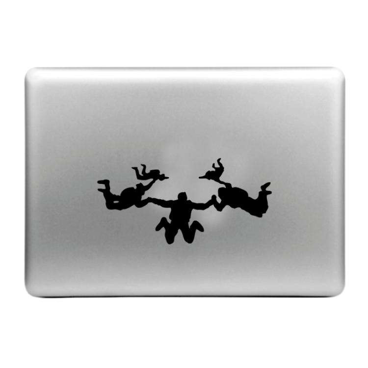 Hat-Prince Flying Trapeze Pattern Removable Decorative Skin Sticker for MacBook Air / Pro / Pro wi