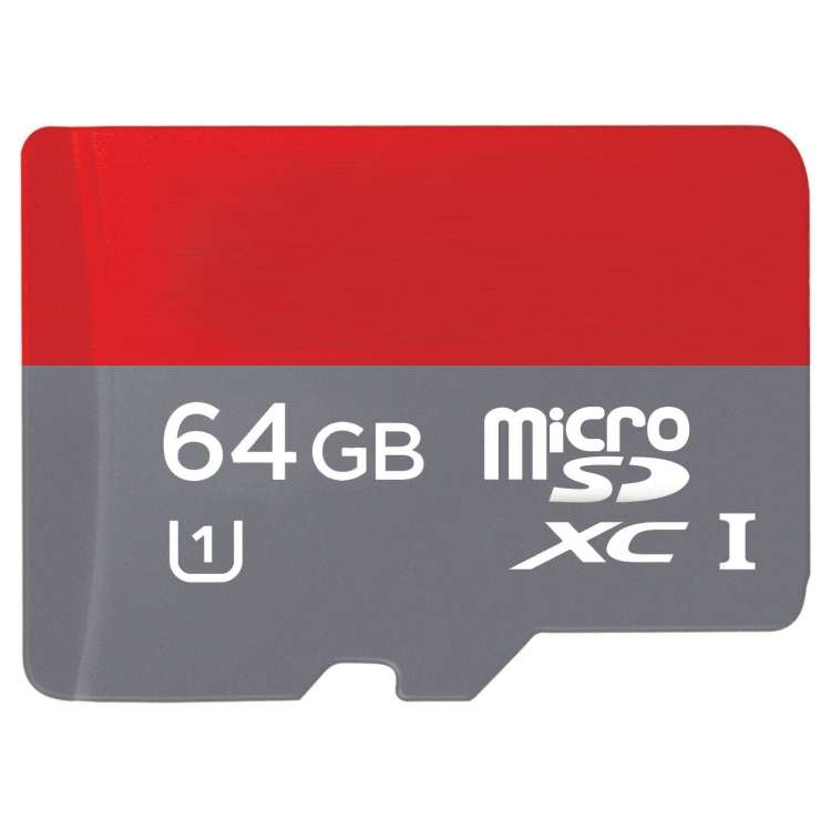 64GB High Speed Class 10 TF/Micro SDHC UHS-1(U1) Memory Card, Write: 15mb/s, Read: 30m ... (Black)
