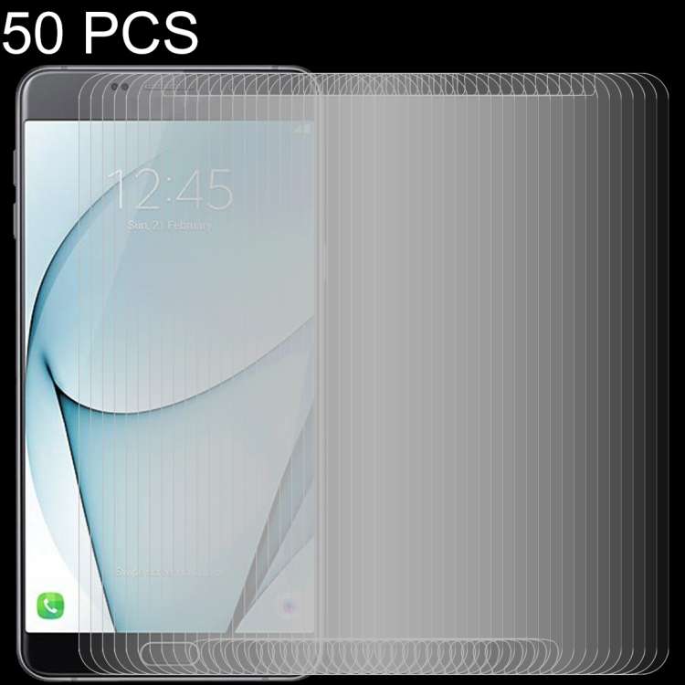 50 PCS 0.26mm 9H 2.5D Tempered Glass Film for Galaxy A9 Pro (2016)